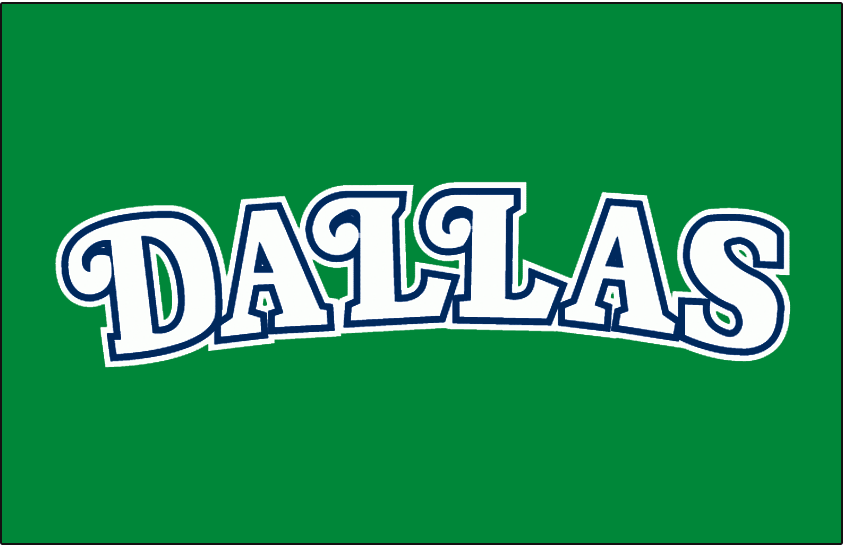 Dallas Mavericks 1980-1992 Jersey Logo v2 DIY iron on transfer (heat transfer)